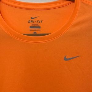 Nike dry-fit neon t shirt